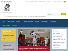 Tablet Screenshot of pcalions.org